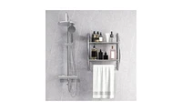 Slickblue Bathroom Towel Rack for Convenient Storage and Easy Access