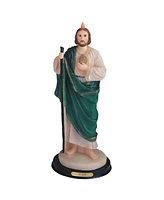 Fc Design "2-pc Set" 9"H Saint Jude Statue Holy Figurine Statue Ornament Home Room Office Decor and Perfect Ideas for Housewarming, Holidays and Birth