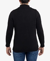 X-Ray Men's Quarter-Zip Pullover Sweater