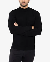 X-Ray Men's Basice Mock Neck Midweight Pullover Sweater
