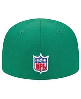 New Era Big Boys and Girls Kelly Green Philadelphia Eagles Main 59FIFTY Fitted Hat