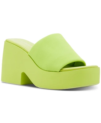 Madden Girl Raquel Platform Slide Sandals
