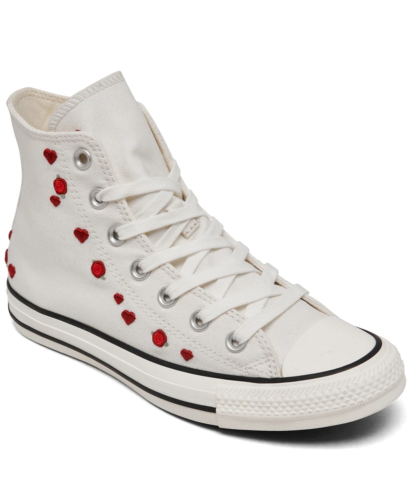 Converse Women's Chuck Taylor All Star Love Me High Top Casual Sneakers from Finish Line