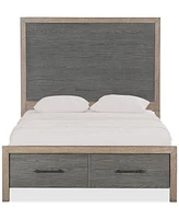 Portmore Queen Panel Storage Bed (with soft close drawers), Created for Macy's