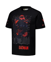 Freeze Max Men's Black Batman Comics Signal T-Shirt