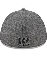 New Era Men's Gray Cincinnati Bengals Peaky Duckbill Fitted Hat