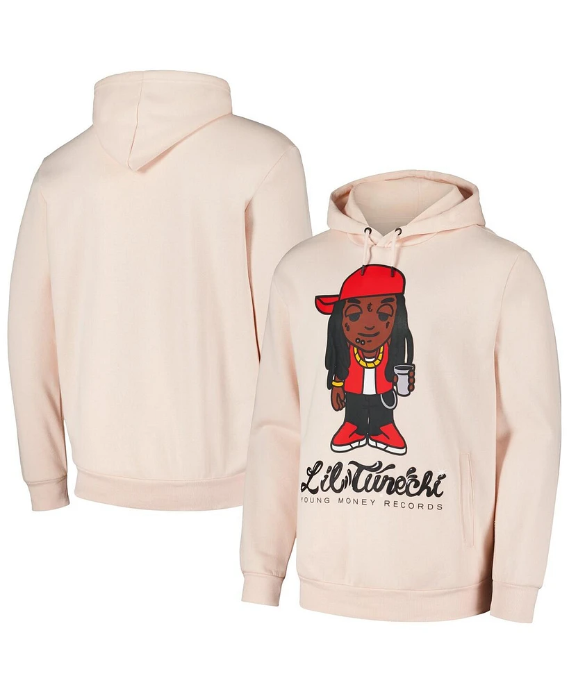 Reason Men's and Women's Light Pink Lil Wayne Tunechi Pullover Hoodie