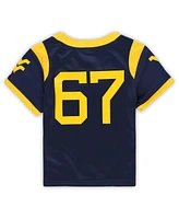 Nike Toddler 67 Navy West Virginia Mountaineers Untouchable Replica Football Jersey