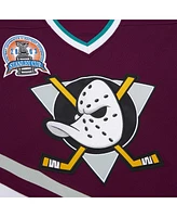 Mitchell & Ness Men's Jean-Sebastien Giguere Purple Anaheim Ducks 2002-03 Power Play Jersey