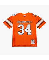 Mitchell & Ness Men's Thurman Thomas Orange Oklahoma State Cowboys 1987 Replica Jersey