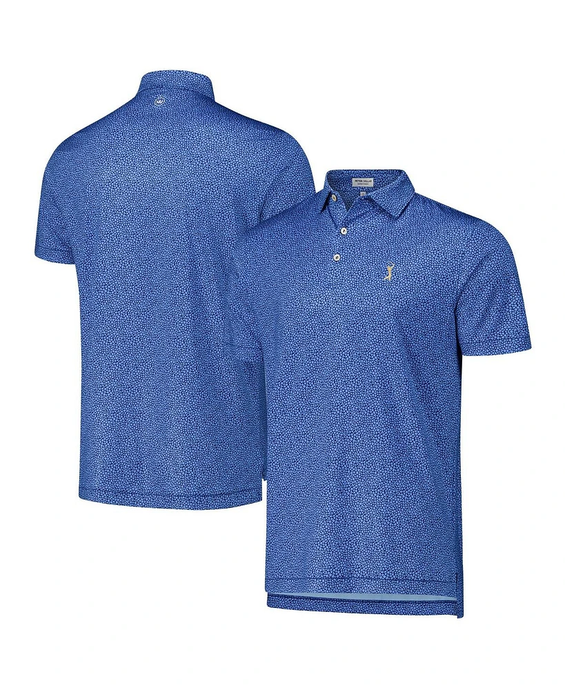 Peter Millar Men's Navy The Players Luck of the Irish Performance Jersey Polo