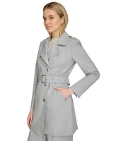 Calvin Klein Women's Double-Breasted Trench Coat