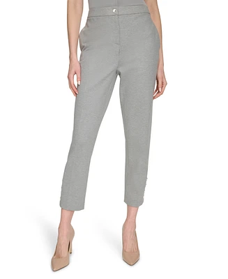 Calvin Klein Women's Ponte Ankle Pants