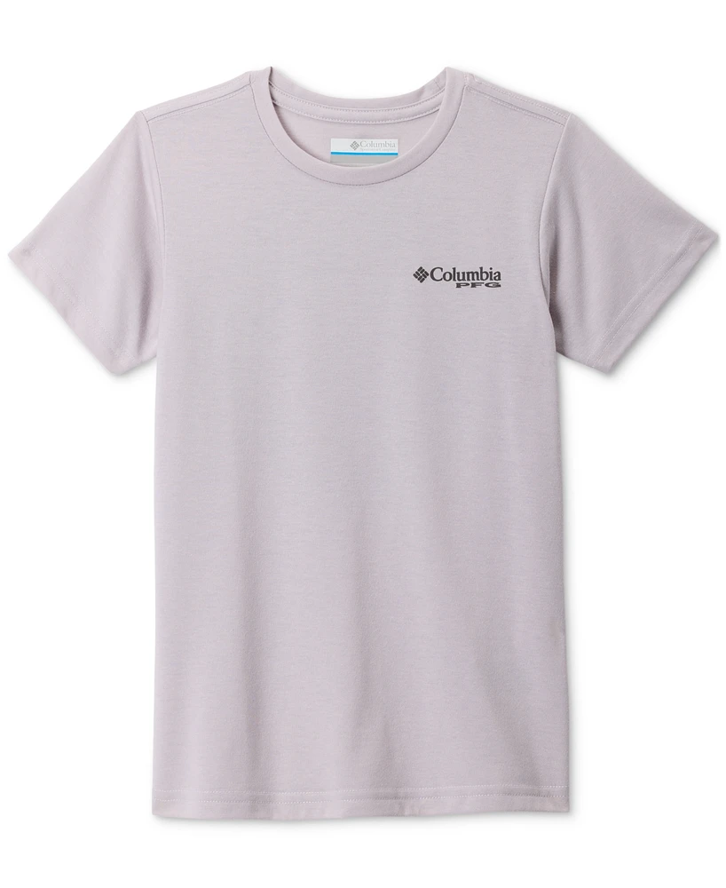 Columbia Big Girls Pfg Short-Sleeve Graphic T-Shirt