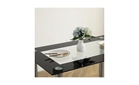 Slickblue Modern Dining Table for Stylish and Functional Meal Gatherings