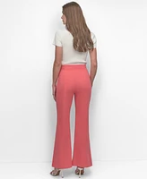 Dkny Women's Front-Seam Pull-On Trousers