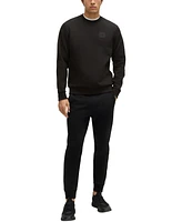 Boss by Hugo Men's Drop Needle Stitching Regular-Fit Sweatshirt