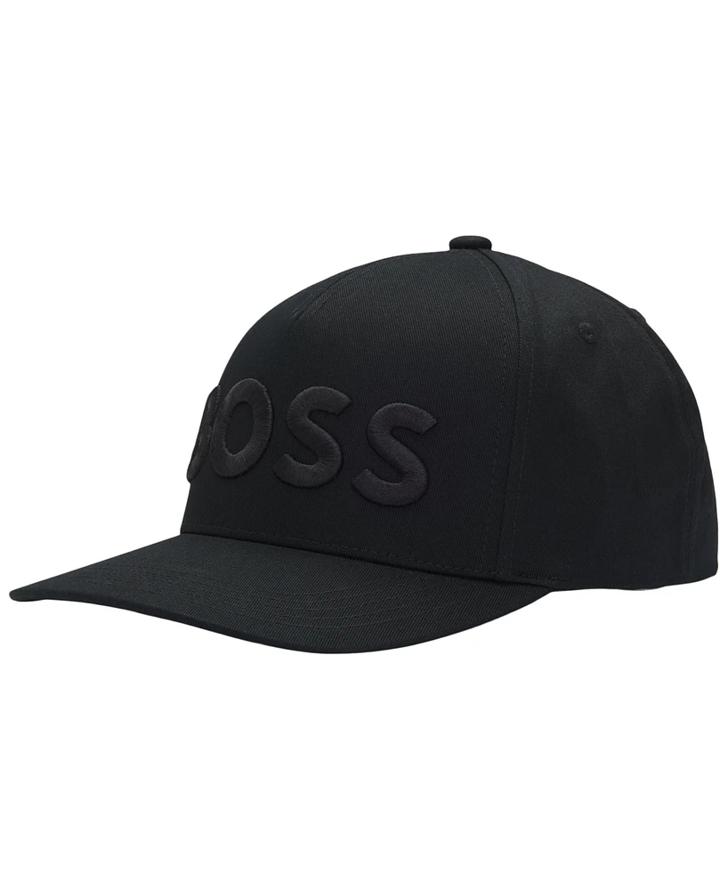 Boss by Hugo Boss Men's Embroidered Logo Cotton Twill Cap