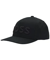 Boss by Hugo Boss Men's Embroidered Logo Cotton Twill Cap