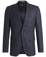 Boss by Hugo Men's Patterned Wool Blend Slim-Fit Suit Jacket