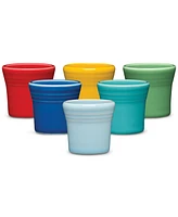 Fiesta Mixed Color Ceramic 1.5 Oz. Shot Glasses, Set of 6