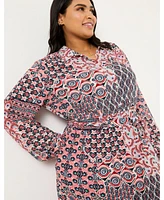 FatFace Plus Scheana Geo Dress