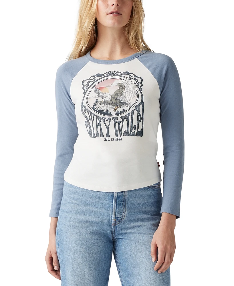 Levi's Premium Women's Baseball T-Shirt