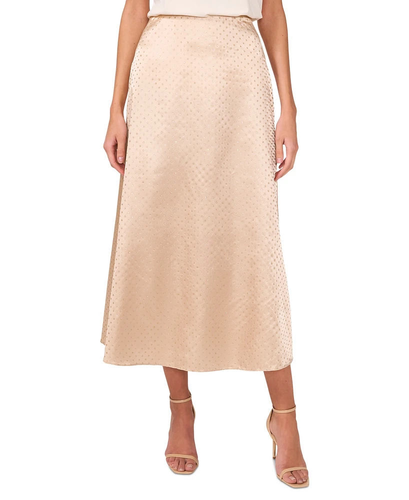 Vince Camuto Women's Embellished A-Line Midi Skirt