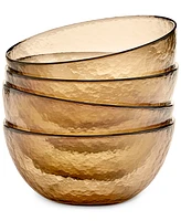 Oake Sunstone Glass Cereal Bowls, Set of 4, Exclusively at Macy's