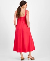 I.n.c. International Concepts Petite Halter Maxi Dress, Exclusively at Macy's