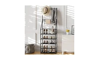 Slickblue 5-Layer Shoe Rack for Organized and Space-Saving Footwear Storage