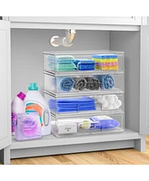 Sorbus Pack Clear Acrylic Drawer Organizers
