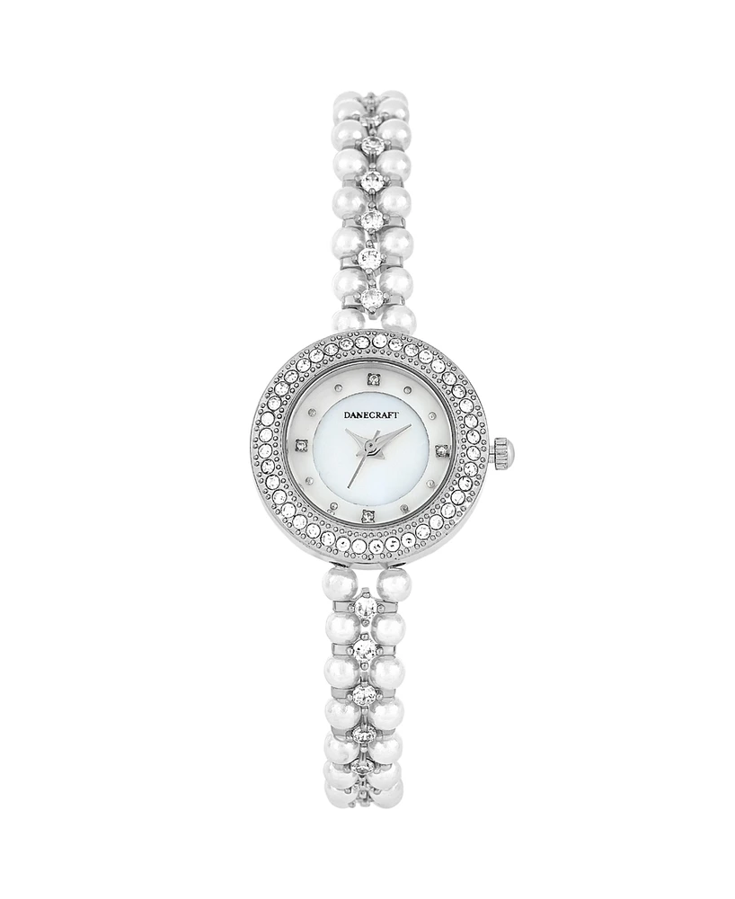 Danecraft Women's Fine Silver Plated Analog Watch