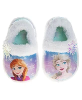 Disney Toddler and Little Girls Frozen Dual Sizes Slippers