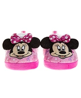 Disney Toddler and Little Girls Minnie Mouse Dual Sizes Slippers