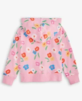 Epic Threads Toddler Girls Floral Full-Zip Hoodie, Exclusively at Macy's