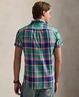 Polo Ralph Lauren Men's Classic-Fit Yarn-Dyed Plaid Cotton Oxford Button-Down Shirt