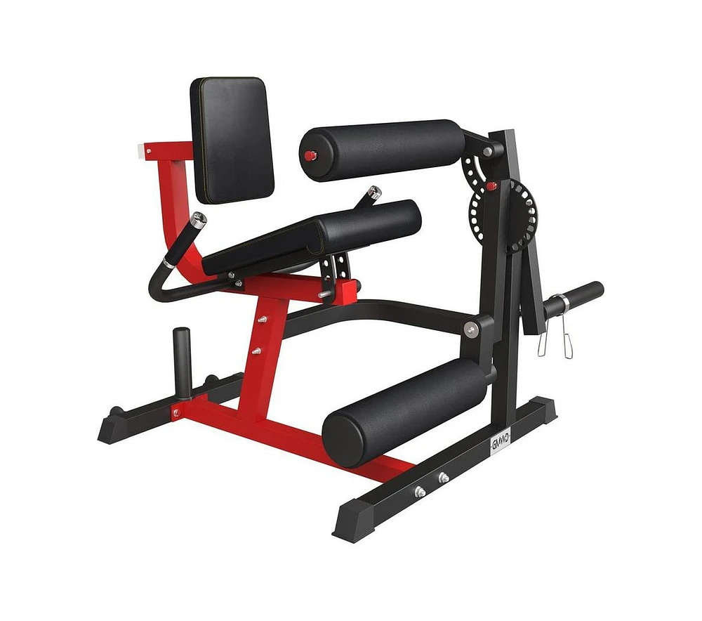 Er Kang Leg Extension and Curl Machine, Lower Body Special Leg Machine, Adjustable Leg Exercise Bench with Plate Loaded, Leg Rotary Extension for Thig