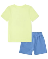 Nike Little Boys "On The Move" Logo T-Shirt & Shorts Set