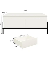gaomon Coffee Table with Drawers
