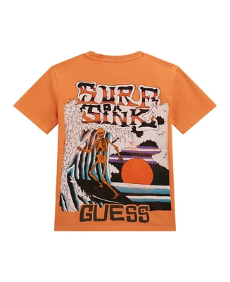 Guess Big Boys Oversize Short Sleeve T-Shirt