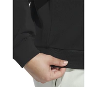 adidas Plus Quarter-Zip Mock-Neck Sweatshirt