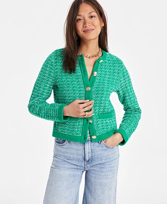 On 34th Women's Lurex Lady Jacket Cardigan, Exclusively at Macy's