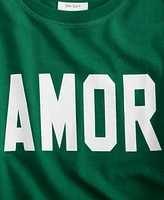 On 34th Women's Amor Graphic Sweatshirt, Exclusively at Macy's