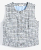 On 34th Women's Metallic Tweed Vest Top, Exclusively at Macy's