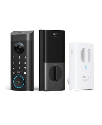 eufy Security Smart Lock E330 Entry Door Lock with 2K Video Doorbell