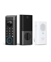 eufy Security Smart Lock E330 Entry Door Lock with 2K Video Doorbell