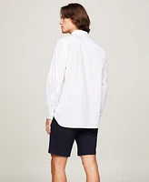 Tommy Hilfiger Men's Regular-Fit Stretch Poplin Button-Down Shirt