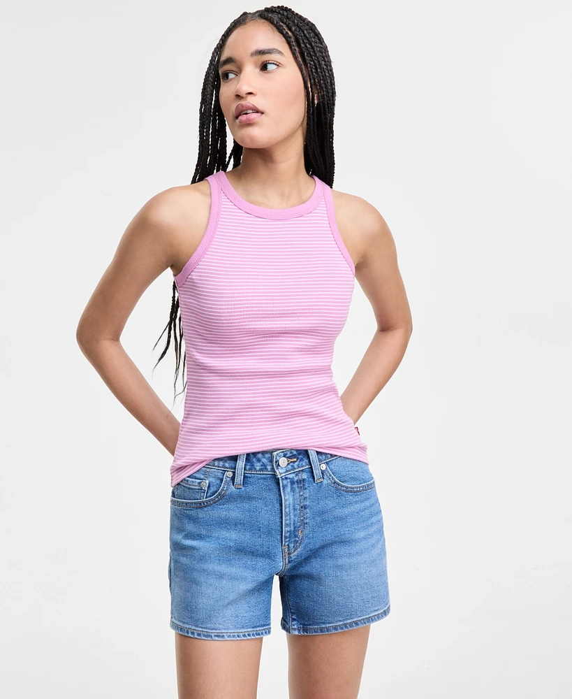 Levi's Women's Essential Cotton Racer Tank Top