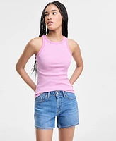 Levi's Women's Essential Cotton Racer Tank Top